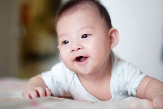 Con trai thứ 2 của Đan Lê càng lớn càng kháu khỉnh.