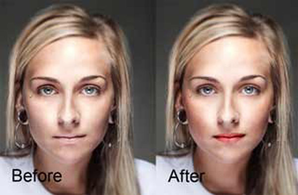 Camera 360 lại tiện lợi và nhanh hơn rất nhiều so với việc make up kỳ công.