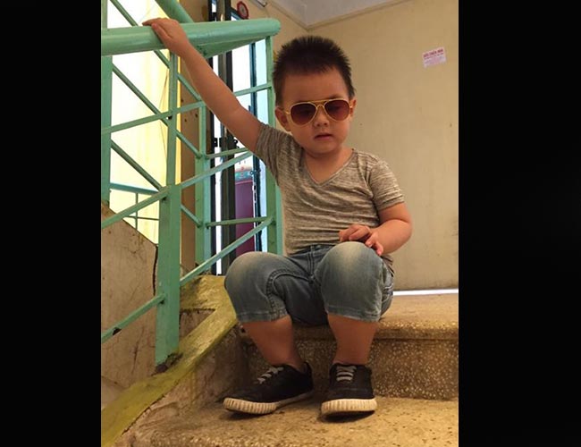 Nhìn vẻ hồn nhiên vô lo vô nghĩ của Cà Pháo ai cũng phải trầm trồ.