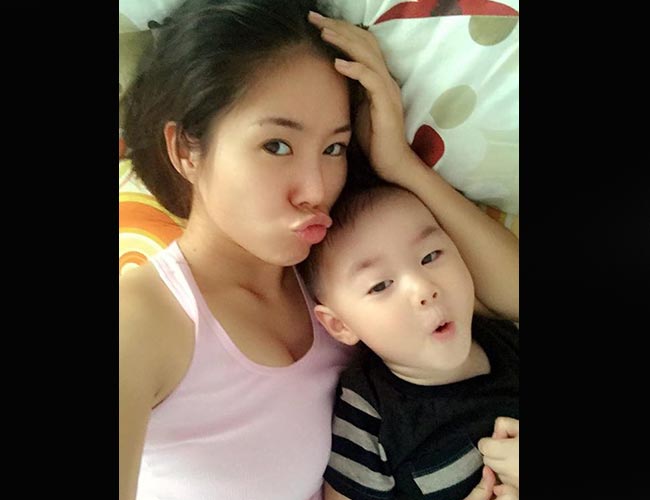 Nữ diễn viên gốc Trà Vinh phải sinh bằng phương pháp mổ vì em bé quá to.