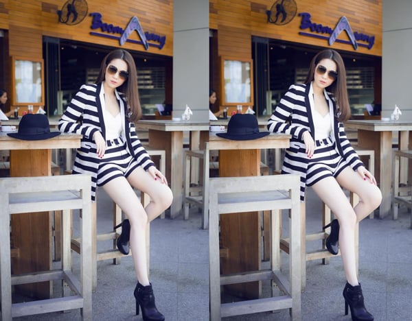 Chính vì vậy, Ngoc Trinh đã thực hiên bộ ảnh mới để cứu vãn hình ảnh.