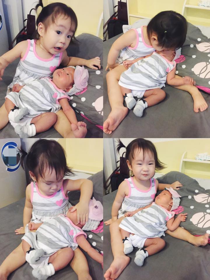 Chị gái Cherry cũng luôn yêu thương và quan tâm đến em.