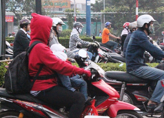 Theo ông Nguyễn Minh Giám - Phó giám đốc Đài Khí tượng thủy văn khu vực Nam bộ, đây là mức nhiệt độ thấp nhất từ đầu năm đến nay ở khu vực này.