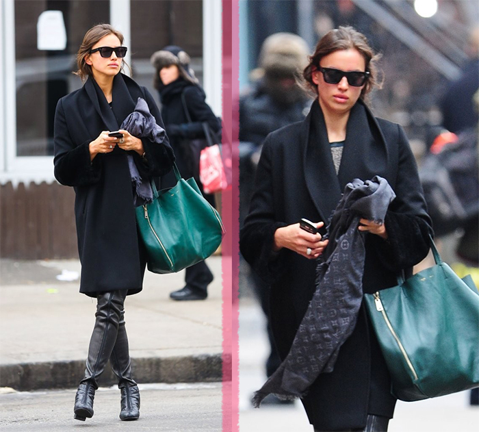 Irina Shayk Luôn chọn những bộ Shbet999 com đăng nhập đông màu tối như đen, ghi, xám lông chuột những mẫu đặc trưng cho mùa lạnh.