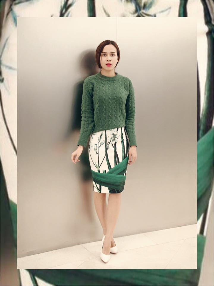 Lưu Hương Giang ngày càng sành điệu.
