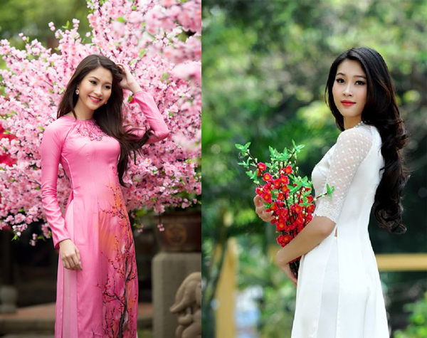 Đặng Thu Thảo đẹp mê hồn với áo dài đón xuân sang