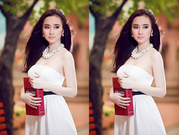 Xét về nhan sắc, Angela Phương Trinh thuộc top đầu trong làng giải trí.