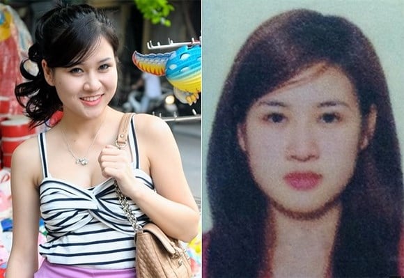 Ảnh thẻ của 'phóng viên vui nhộn' Châu Sha trong hộ chiếu.