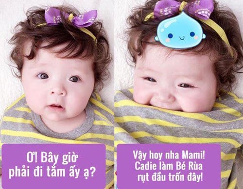 Hai mẹ con Elly Trần và Cadie Mộc luôn biết cách gây sốt đối với các fan nhờ những hình ảnh siêu đáng yêu kèm những caption rất hợp với bức ảnh.