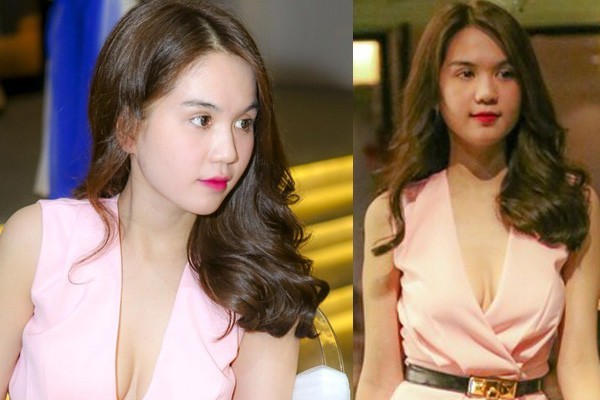 Ngọc Trinh quê mùa khi đổi màu tóc.