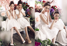 Ngọc Trinh, Linh Chi khoe phong cách công chúa cho ngày 14/2