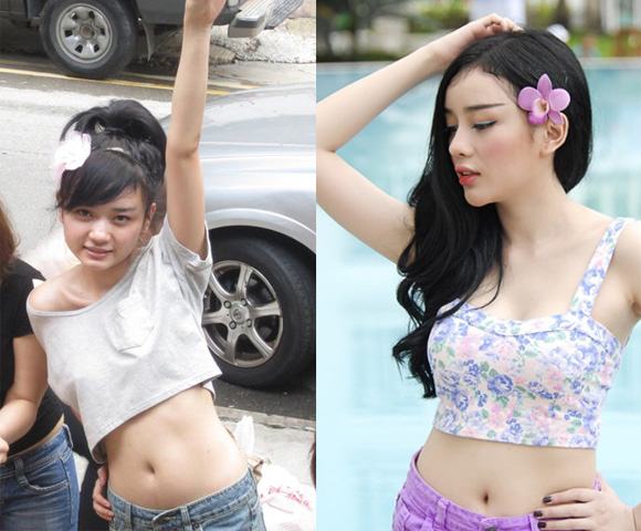 Bụng béo tròn đầy ngấn mỡ đã hoá eo thon.