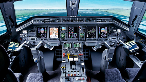 Đây là loại siêu máy bay có nội thất tiện nghi và riêng tư với ba khu vực cabin riêng.