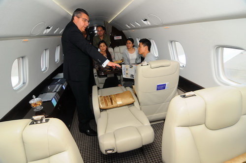 Legacy 600 được giới thiệu năm 2000 tại triển lãm hàng không Farnborough.