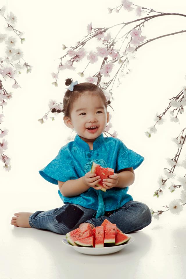 Bé Thỏ có những biểu cảm rất đáng yêu.