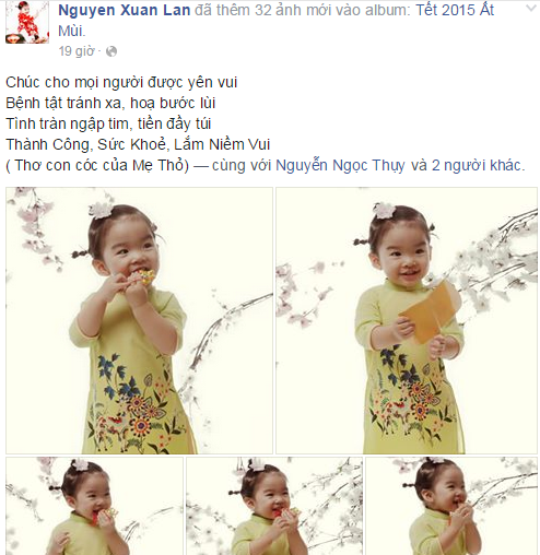 Càng lớn, bé Thỏ trông càng xinh xắn và dễ thương.