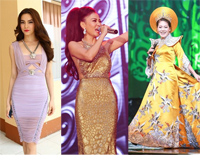 Những bộ váy áo tiền tỷ của Phương Thanh, Thu Minh, Hà Hồ