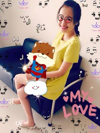 Diễm Hương khoe ảnh: 'Bà mẹ xì ten'