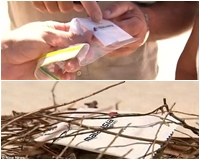 Tìm thấy chiếc khăn giấy được cho là của máy bay MH370