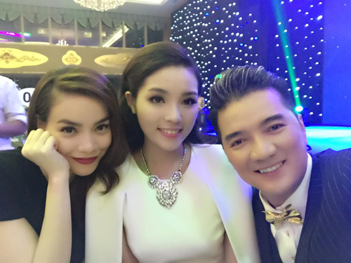 Hoa hậu Kỳ Duyên khoe sắc bên Hồ Ngọc Hà, Thu Minh