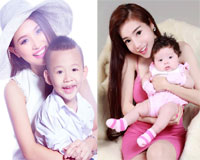Điểm danh những cặp mẹ đẹp con xinh nhất nhì Showbiz Việt