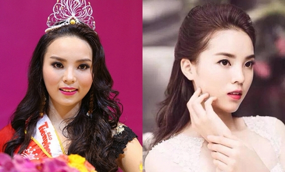Hoa hậu Kỳ Duyên ngay hôm đầu đăng quang đã vấp phải nhiều ý kiến của khán giả về kém cạnh nhan sắc hơn so với á hậu.