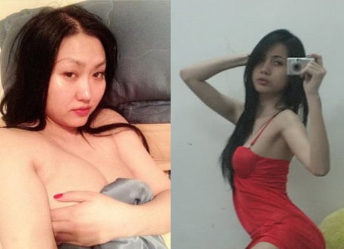 Những bức ảnh tự sướng phản cảm bị ném đá của người đẹp Việt