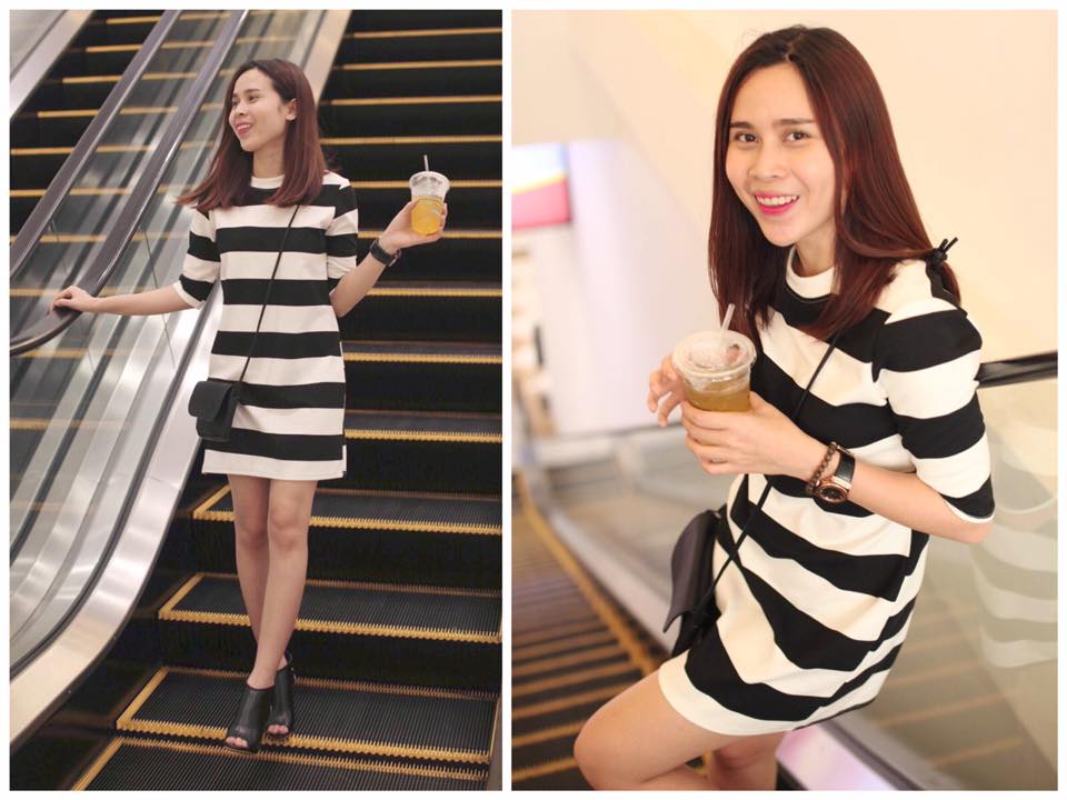 Lưu Hương Giang tươi tắn ở Hà Nội.