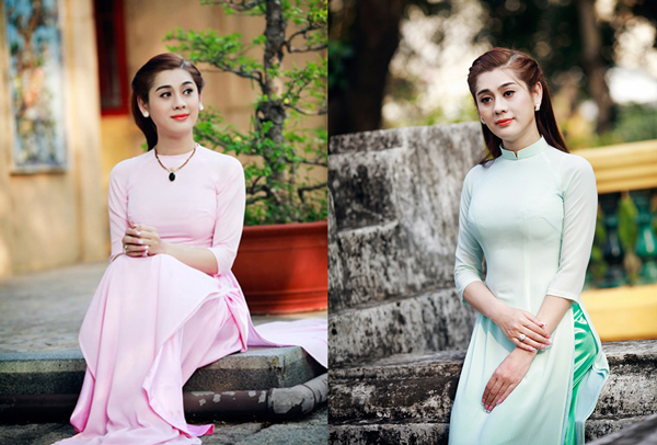 Lâm Chi Khanh và những lần diện áo dài đẹp đến mê hồn