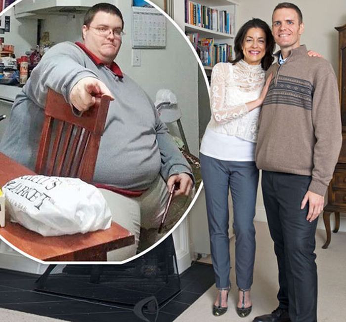 Brian Flemming - Mỹ đã gây bất ngờ khi giảm được 180kg chỉ bằng phương pháp ăn kiêng kết hợp tập thể dục.