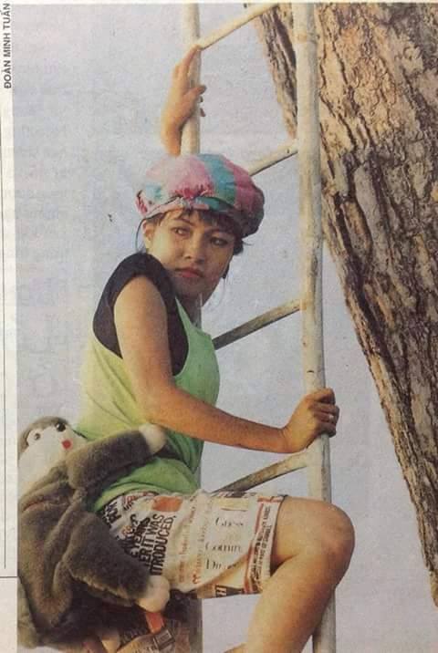 Phương Thanh khoe ảnh thời nổi đình đám với ca khúc 'Một thời đã xa'.
