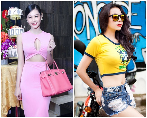 Sao Việt nghiện thời trang hở eo