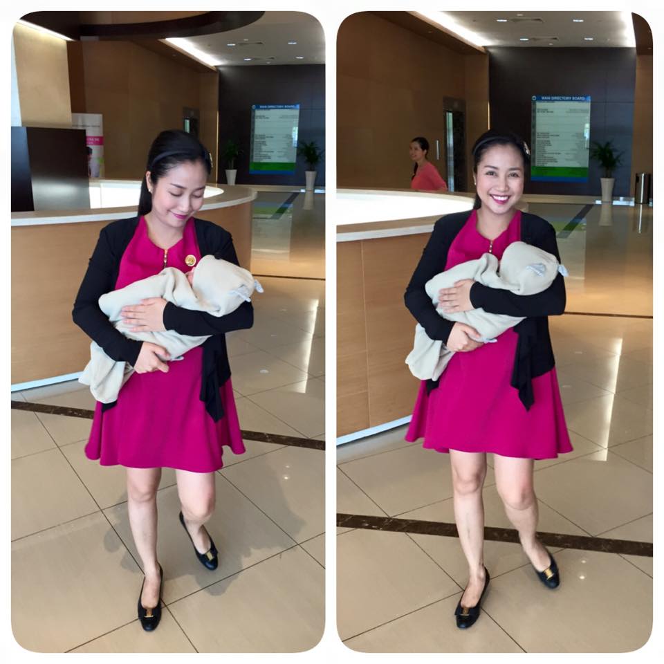 Ốc Thanh Vân xinh đẹp rạng rỡ sau khi làm mẹ lần ba.