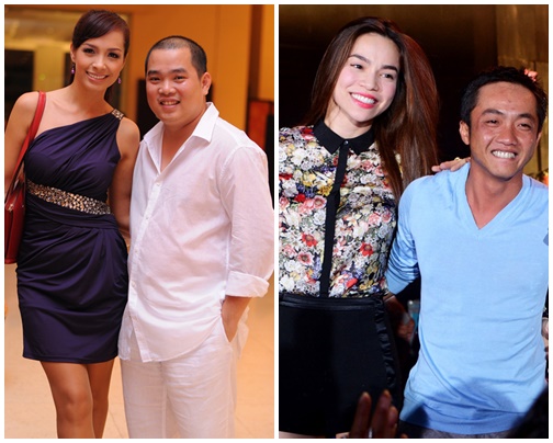 Những cặp đôi chồng thấp vợ cao của Showbiz Việt
