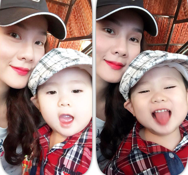 Con trai Dương Yến Ngọc càng lớn càng đáng yêu