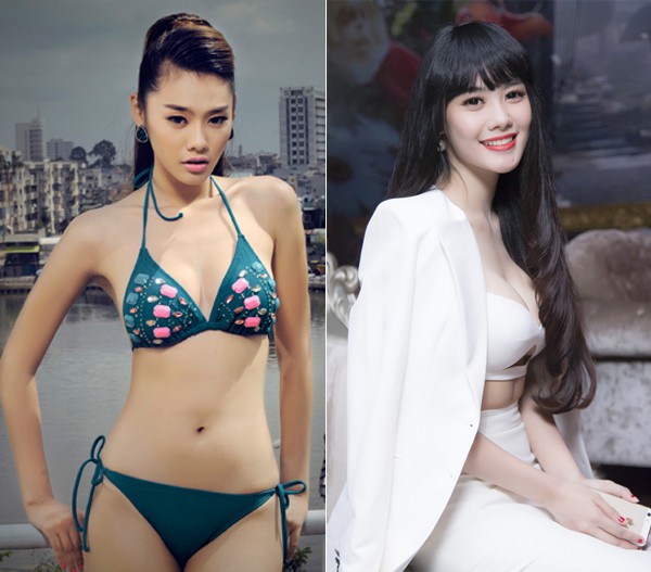 Dù trước đó vòng 1 của cô không phải là nhỏ.