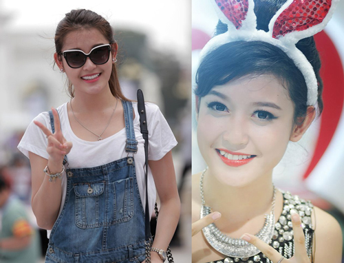 Á hậu Huyền My bất ngờ