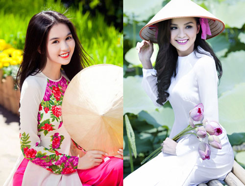 Ngắm sao Việt khoe dáng ngọc ngà với nón lá