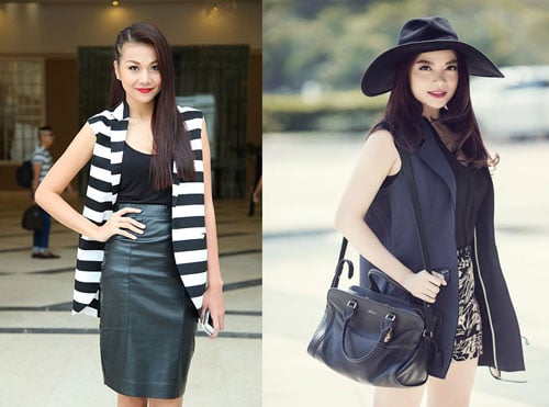Diện blazer không tay sành điệu như sao Việt