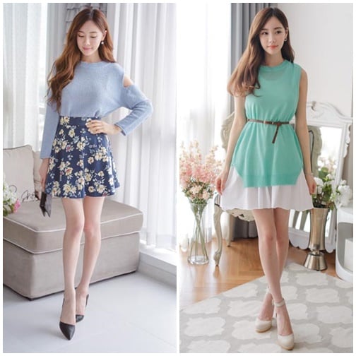 Váy đẹp phong cách tiểu thư cho bạn gái điệu đà