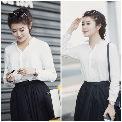 Á Hậu Huyền My khoe vẻ đẹp tinh khôi, rạng rỡ ở sân bay