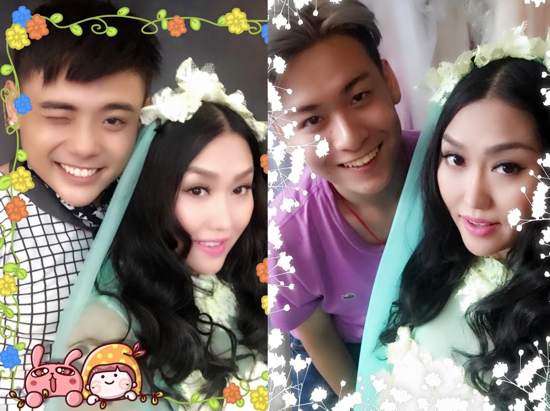 Phi Thanh Vân nhắng nhít làm cô dâu bên trai trẻ
