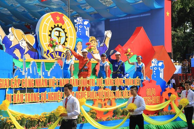 Khối Liên đoàn lao động.