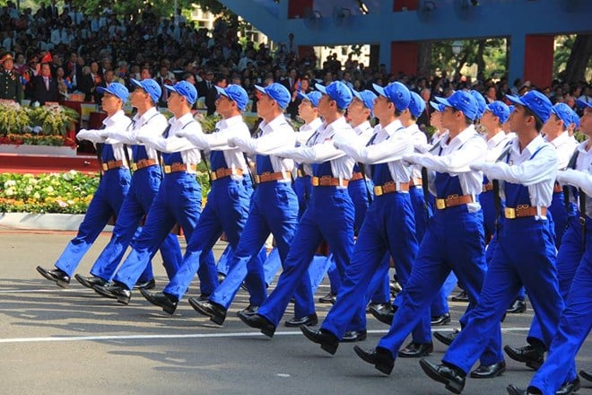Khối dân quân tự vệ.