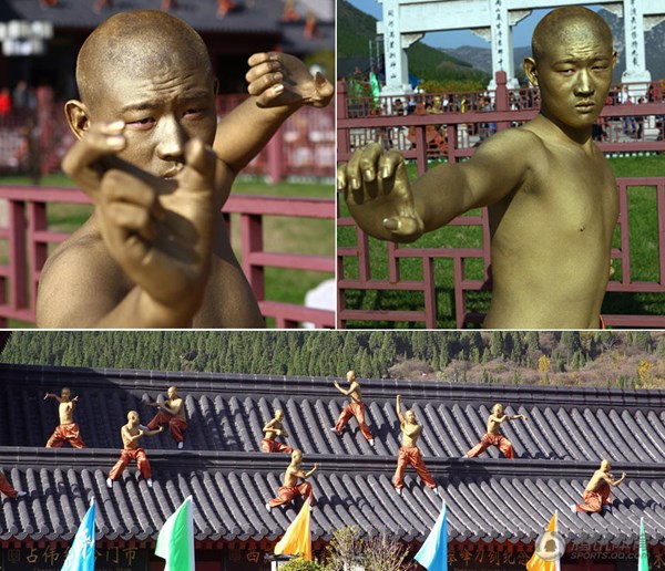 Thập Bát Đồng Nhân trận: Thực tế, 'Đồng nhân' của Thiếu Lâm Tự là một trận pháp do 18 võ sư trấn giữ. Các võ sư nay toàn thân được bôi một lớp đồng sáng rực. Trận pháp này chỉ mang nhiều tính biểu diễn. Nó cũng không được coi là một trận pháp trấn phái của Thiếu Lâm.