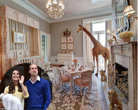 Tiết lộ phòng ngủ vương giả của Tiểu công chúa Kate-William