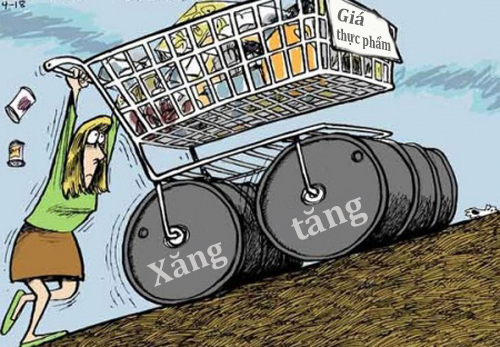Các mặt khác cũng được 'vui' nhờ giá xăng tăng.