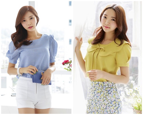 BST sơ mi phong cách Hàn Quốc đẹp nhất 2015 cho bạn gái công sở