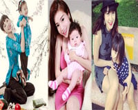 Những cặp mẹ đơn thân và con gái sành điệu nhất showbiz Việt