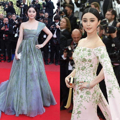 Phạm Băng Băng và hành trình lên xuống nhan sắc ở LHP Cannes